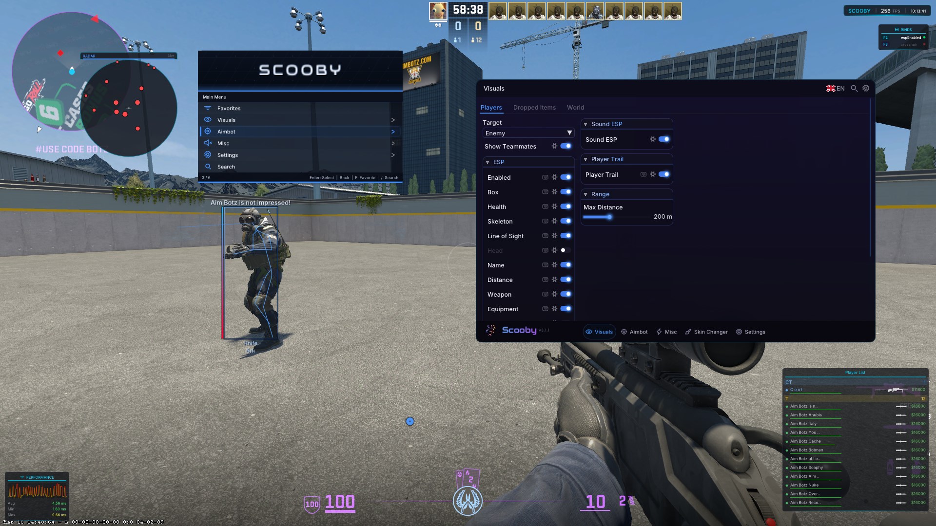 CS2 ClickUI ESP & Visuals