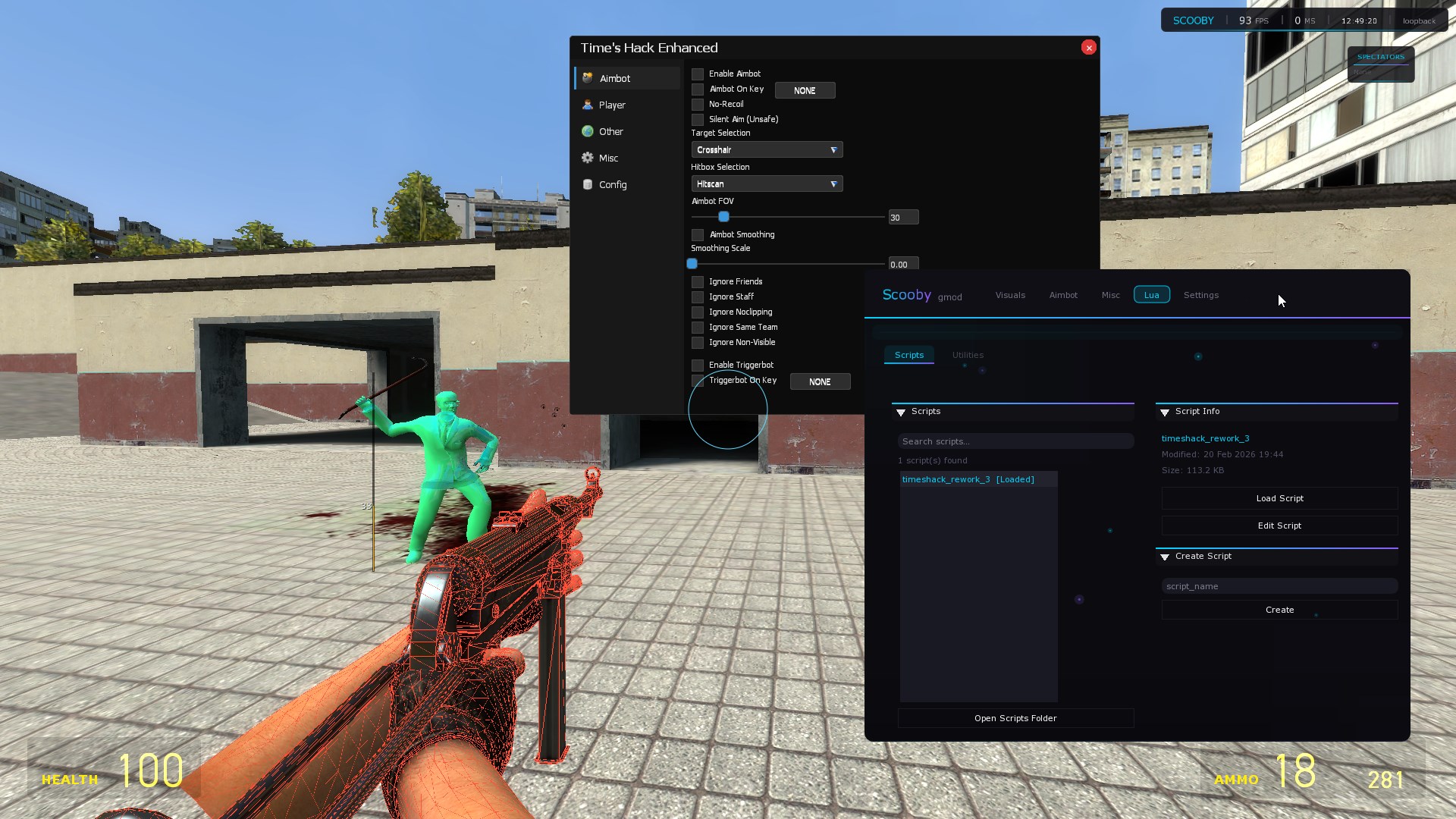 GMOD Menu