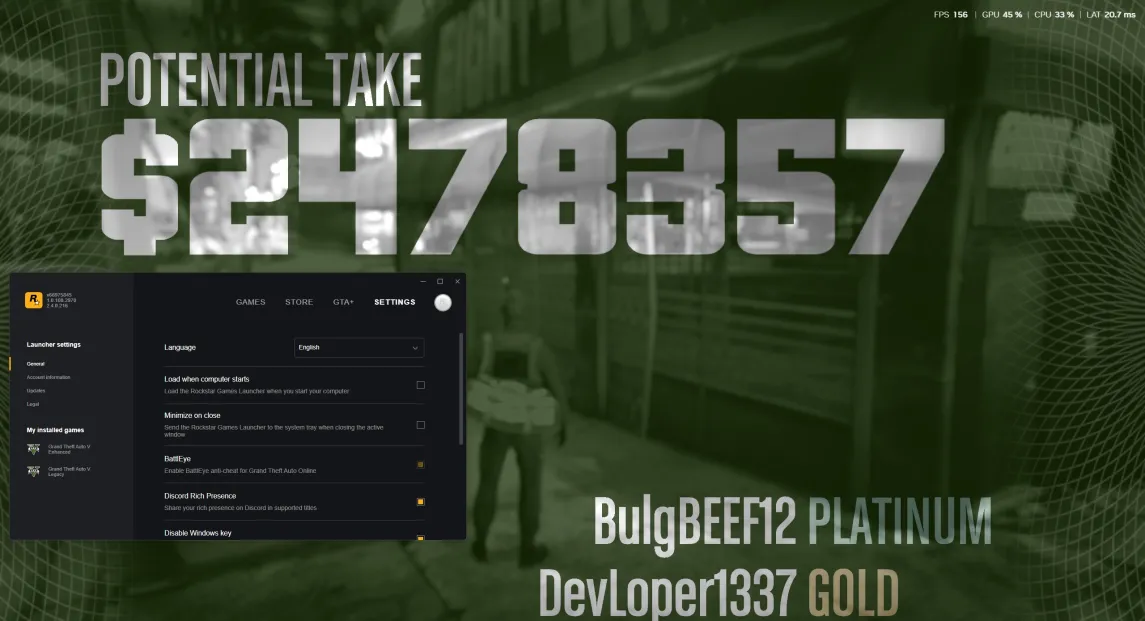 GTA 5 Menu