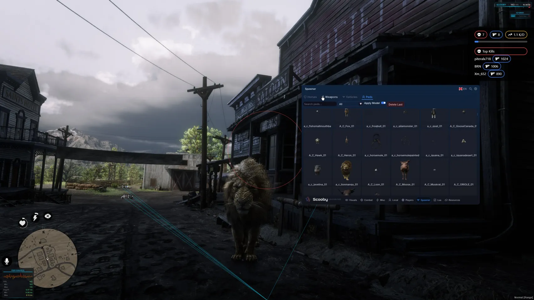 RedM Features Preview